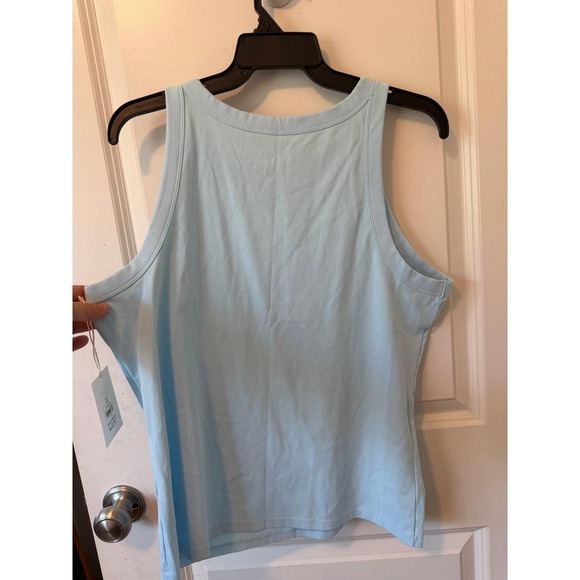 Tops - New Free Assembly Women's Cutaway Tank Top, Size XXL blue summer beach preppy